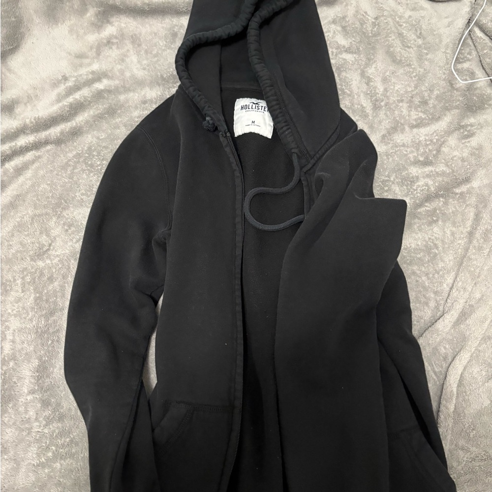 Black Hoodie with Pockets